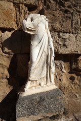 kopflose Statue, antike Stadt Salamis