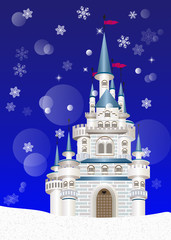 雪の国の城
