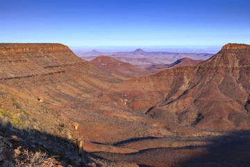 Fototapeta na wymiar Valley in Namibian mountain