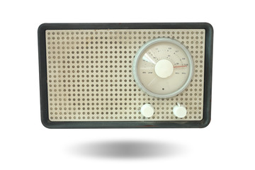 Old retro radio