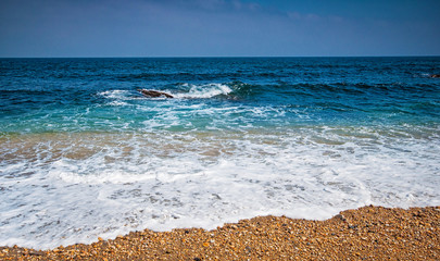 Nice natural coast in Asturias, Spain