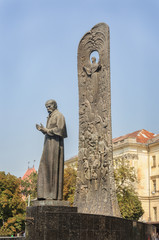 Statue of Taras Shevchenko, Ukrainian poet