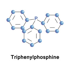 Triphenylphosphine, or triphenylphosphane, is widely used in the synthesis of organic and organometallic compounds. It dissolves in non-polar organic solvents such as benzene and diethyl ether.