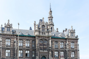 Fototapeta na wymiar Traditional City Hall at Cental square of Antwerp