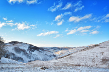 Winter in Transylvania (Romania)
