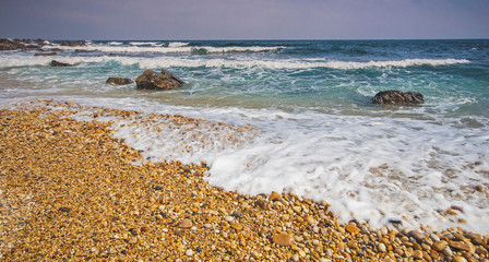 Nice natural coast in Asturias, Spain