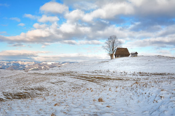 Winter in Transylvania (Romania)