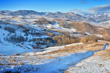 Winter in Transylvania (Romania)