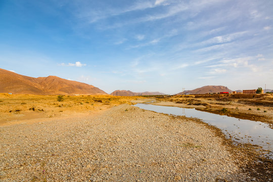 Wadi in southern Morocco