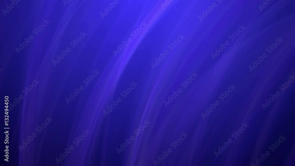 Wall mural vector blue waves with light showing through. motion background lighting effects. 4k ultra high defi