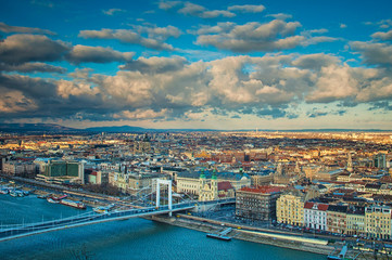 Obraz premium Budapest in winter