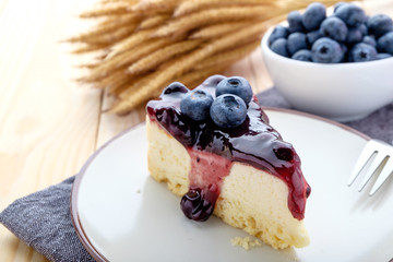 blueberry cheesecake