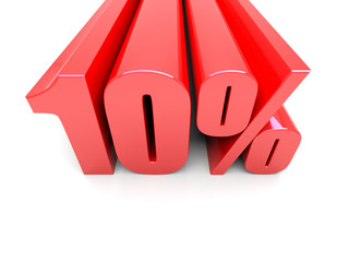 10 percent off