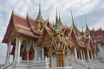 Naklejka premium temple in Thailand, in public place