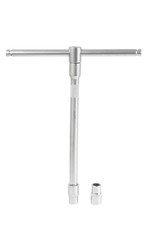 Socket spanner set isolated white background