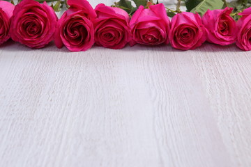 Róże w dowód miłości
