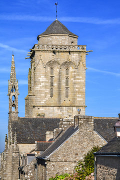 Eglise Saint Ronan &agrave; Locronan, Finist&egrave;re, Bretagne 