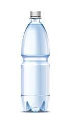 Blank plastic bottle