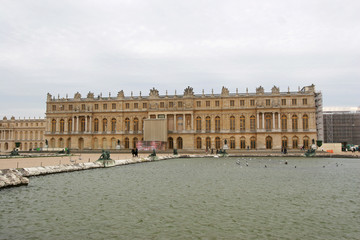 Fototapeta na wymiar Palace Versailles in France.