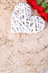 Serce i kwaity w dowód miłoścci © fotodrobik