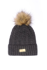 black hat with bubo isolated on white