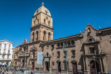 San Francisco Church in La Paz Bolivia