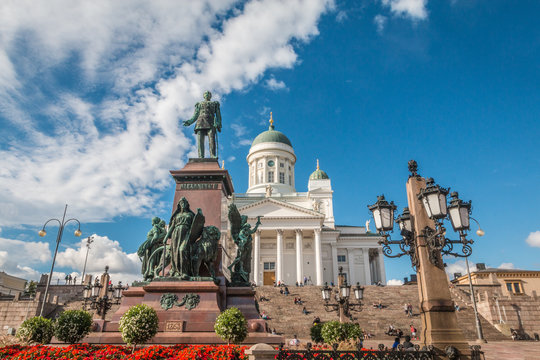 White Church in Helsinki Finland - Powered by Adobe