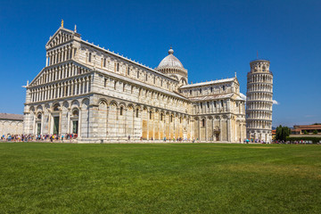 Pisa Cathedral and the leaning tower