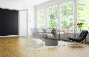 Wohnzimmer in Planung