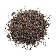 dry black tea