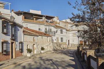 Fototapeta na wymiar Alfarnate White Village, Malaga