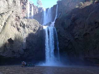 hike to the waterfalls dell'ouzoud
