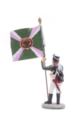 tin soldier non-commissioned officer, standard bearer of the Psk