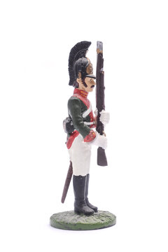 tin soldier  squaddie Life Guards Dragoon Regiment, 1812 Isolate