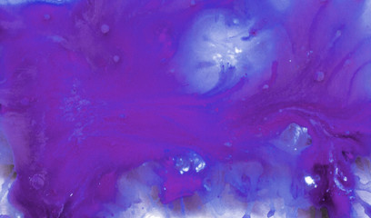 Abstract watercolor background. Cosmic colors.