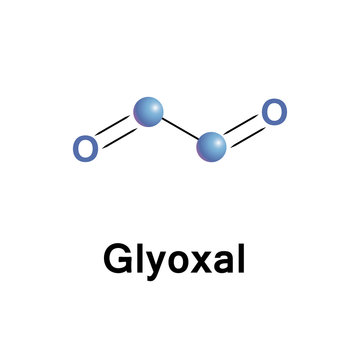 Glyoxal is the smallest dialdehyde, its molecule easy hydrates and oligomerizes, a precursor to many products.