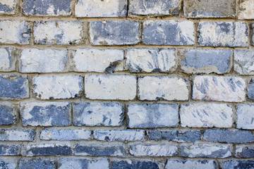 Obraz premium Wall of concrete blocks, old stone walls