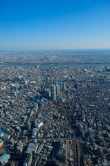 東京スカイツリーからの眺め