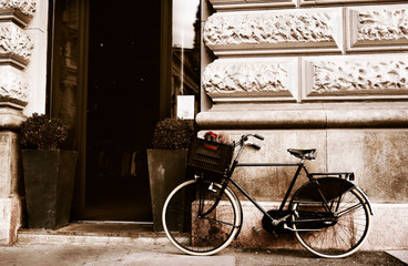 Naklejka na ściany i meble Bike in Budapest