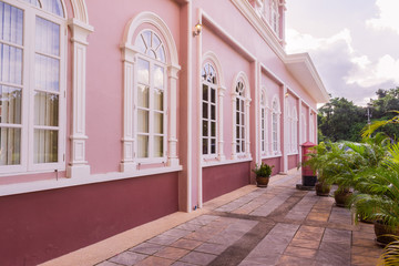 Phuket, Thailand - March 26, 2016: Phuket Mine Museum building,