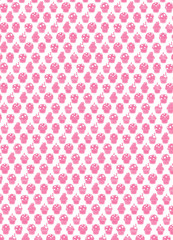 cupcake`s background - pink and white