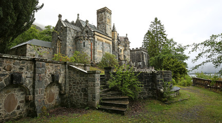 St. Conans Church near Loch Awe (Scotland)