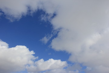 Obraz premium 冬の雲