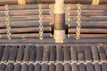 Fototapeta premium Cane furniture , handicraft items on display , Kolkata