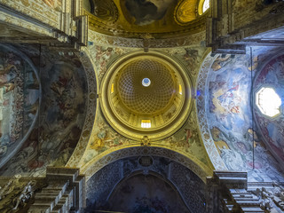 Fototapeta na wymiar Die Kirche Parrocchia Maria Ss. Annunziata, Piazza Duoma, Acireae, Sizilien, Italien