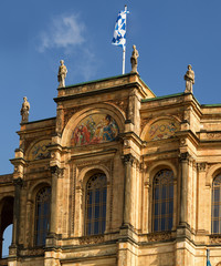 Landtag Maximilianeum  Parlament des Freistaats Bayern sehenswürdigkeiten  München Münchner hochauflösend Panorama HD