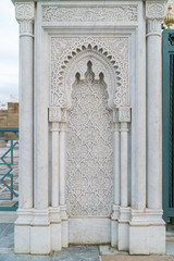 Obraz premium The Hassan Tower (tour hassan) in Rabat, Morocco 