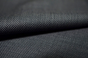 close up roll pattern texture gray fabric of suit