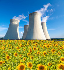 Nuclear power plant in Czech Republic Europe