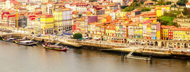 Naklejka premium Panorama of Porto, Portugal